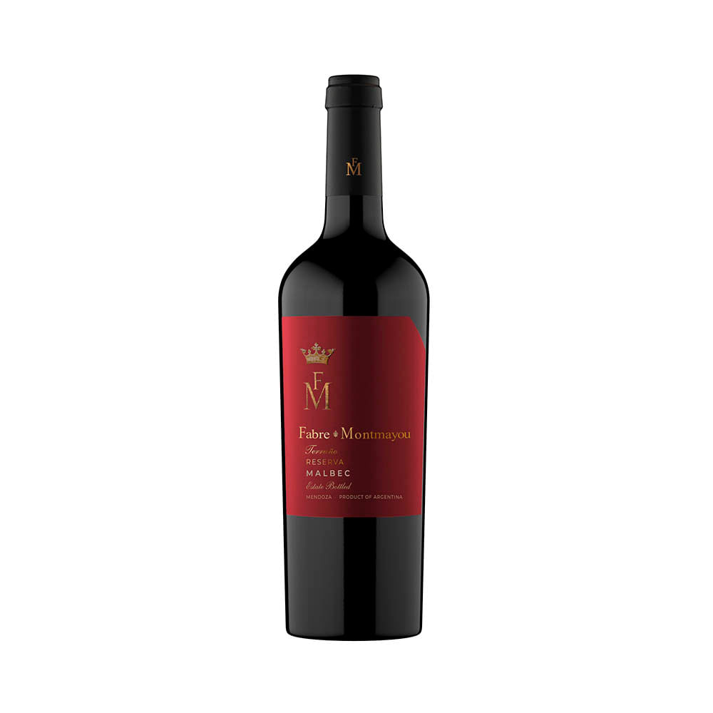 Vino Tinto Malbec 750 Cc Fabre Montmayou Terruño