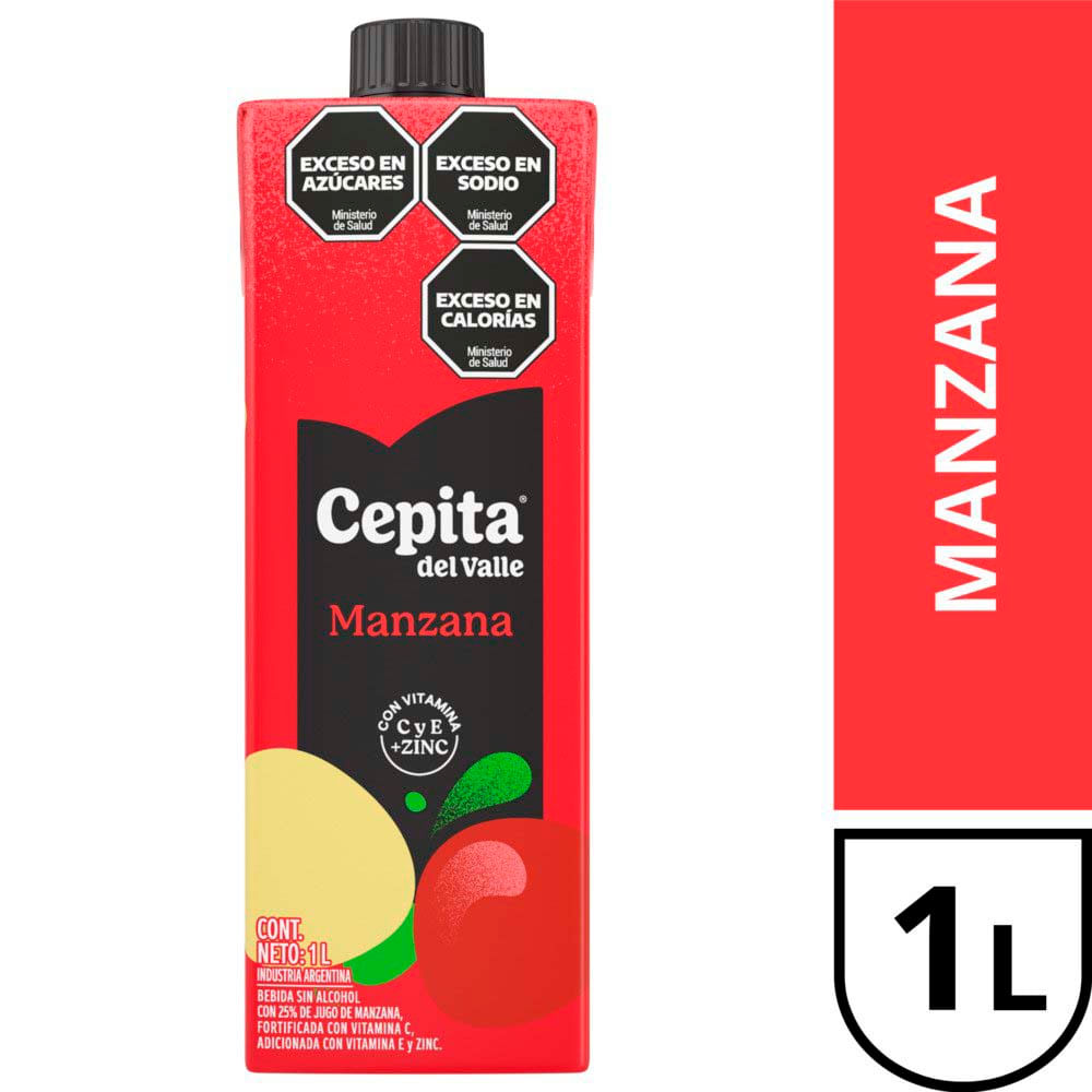Jugo Sabor Manzana 1 Lts Cepita