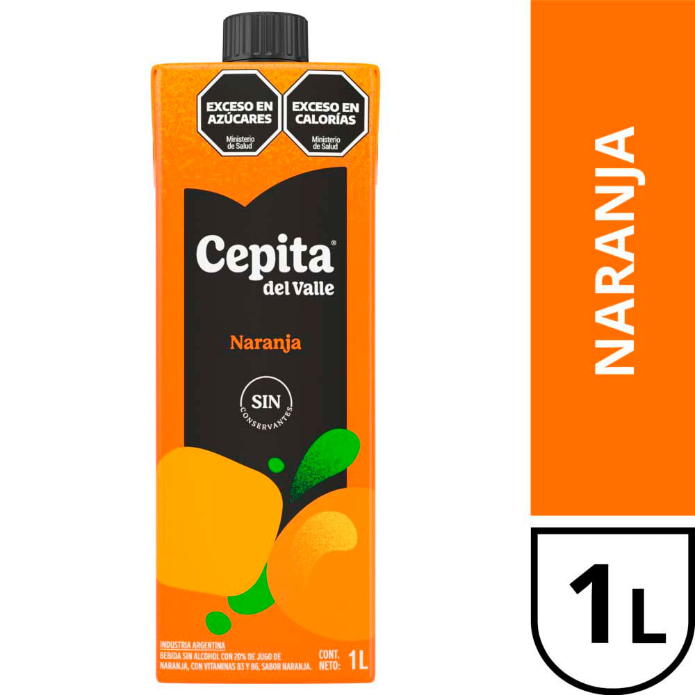 Jugo Sabor Naranja 1 Lts Cepita