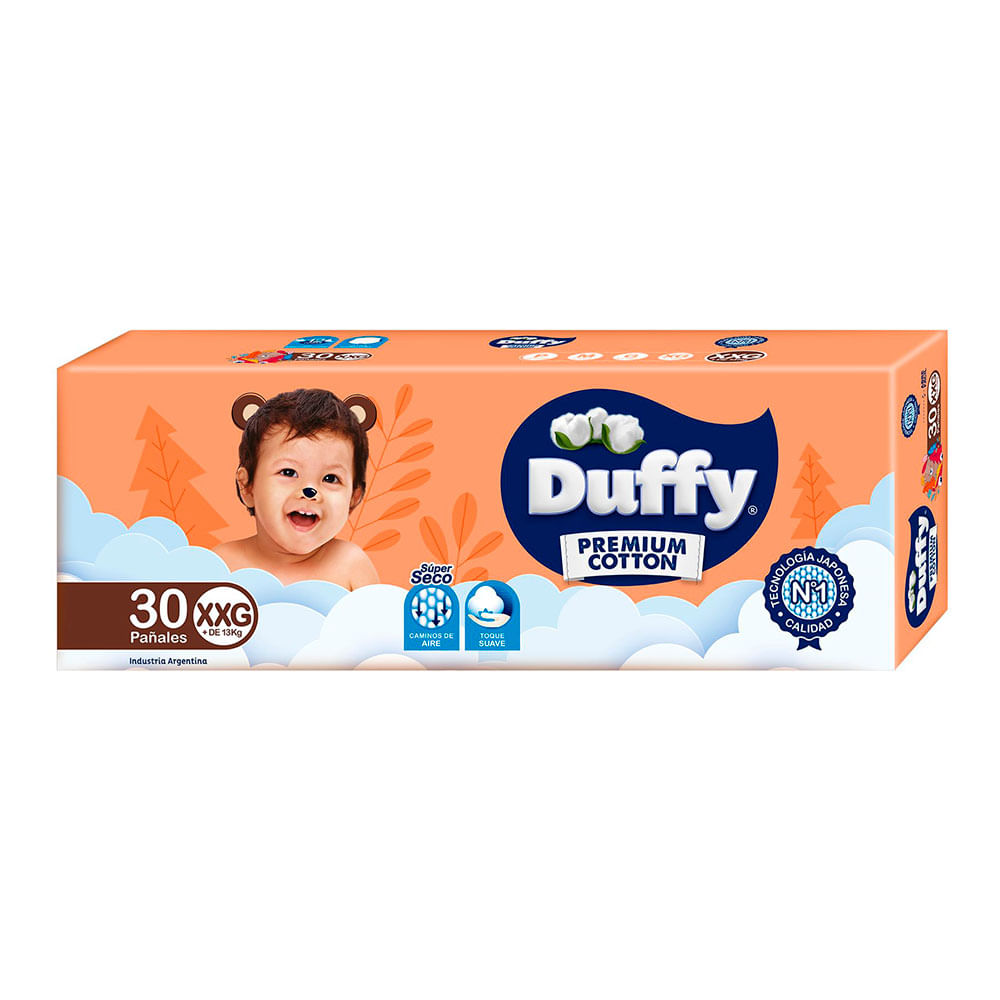 Pañales Cotton XXG x 30 Un Duffy