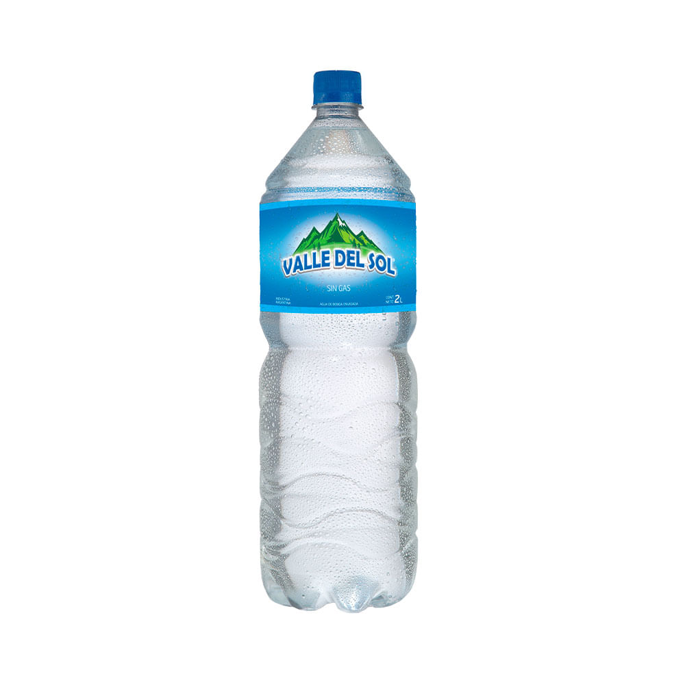 Agua De Mesa Valle Del Sol Sin Gas 2 Lt