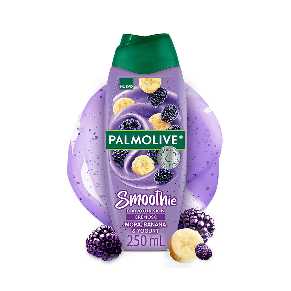 Jabón Líquido Smoothie Mora, Banana y Yogurt 250 Ml Palmolive
