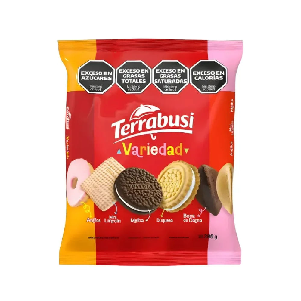 Galletitas Surtidas Regular 390 Grs Variedad
