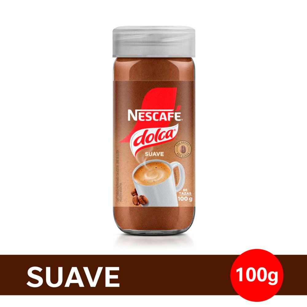 Café Instantáneo Suave Torrado 100 Grs Dolca
