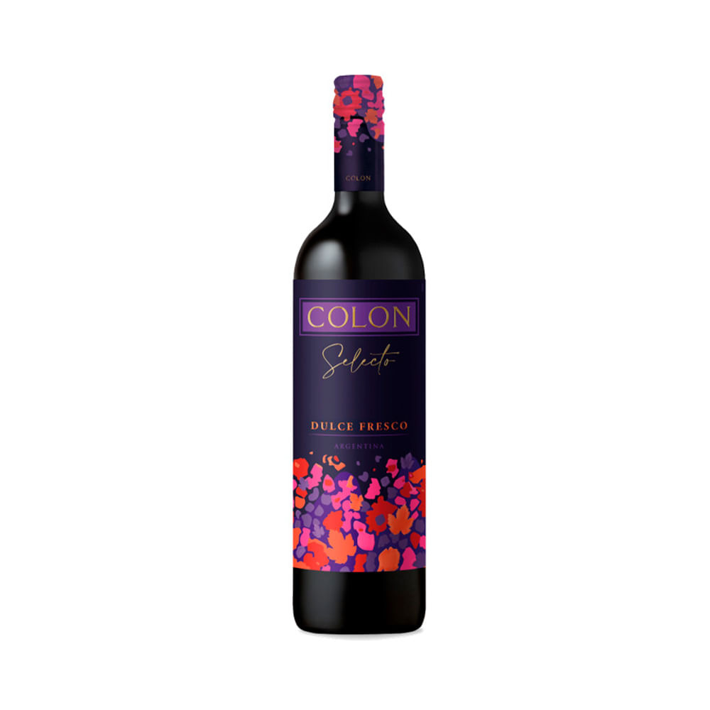 Vino Tinto Dulce 750 Cc Colon