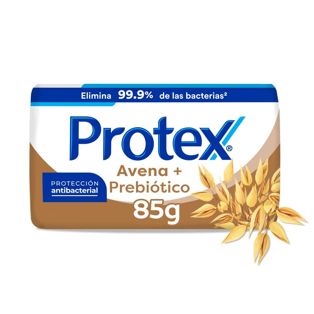 Jabón de Tocador Avena y Prebiótico 85 Grs Protex