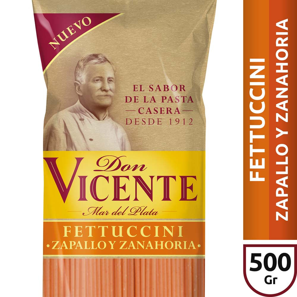 Fideos Fettuc Zap&zan 500g Don Vicente