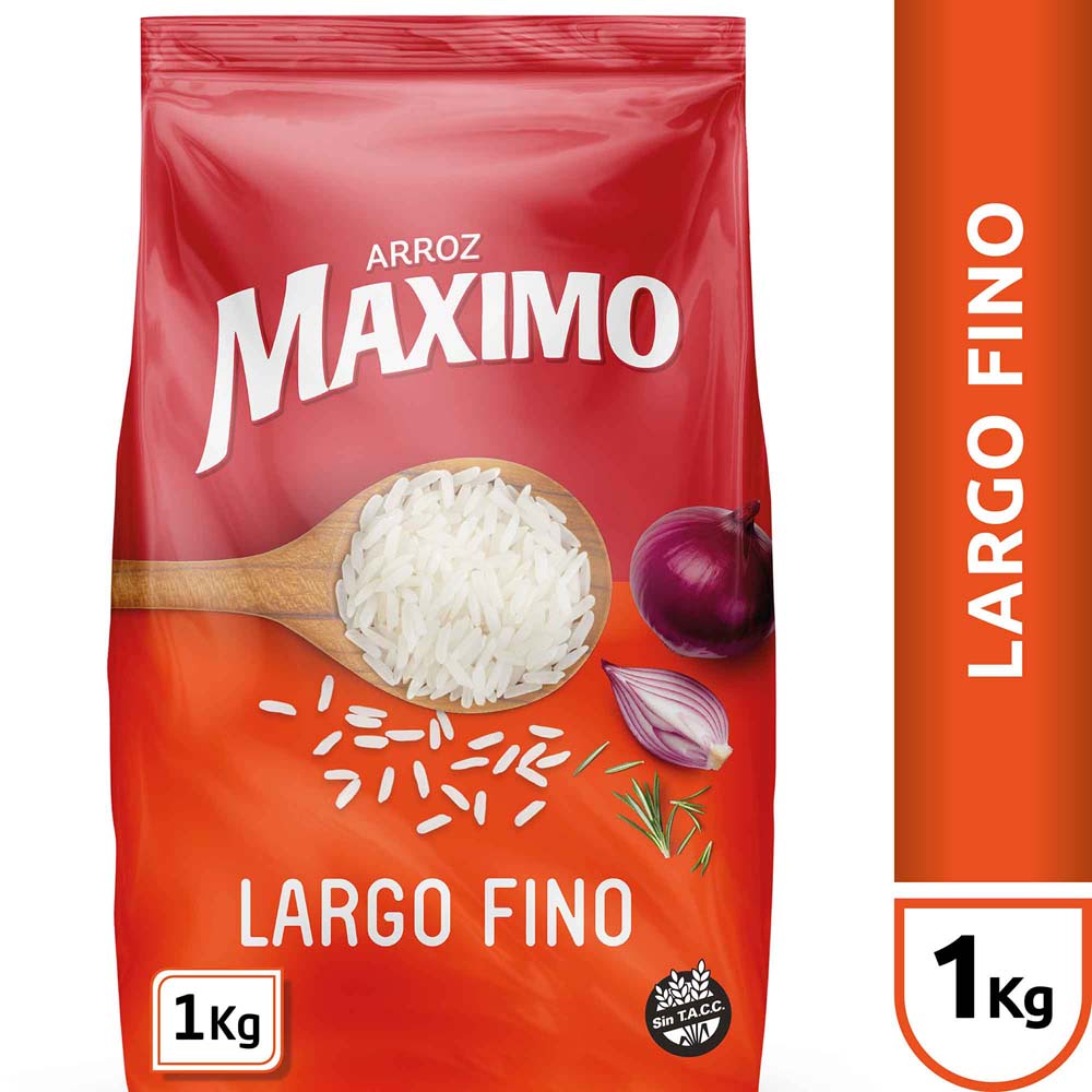 Arroz Largo Fino 1 Kg Maximo
