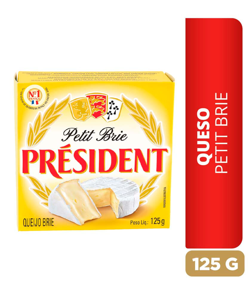 Queso Brie x 125 Grs President