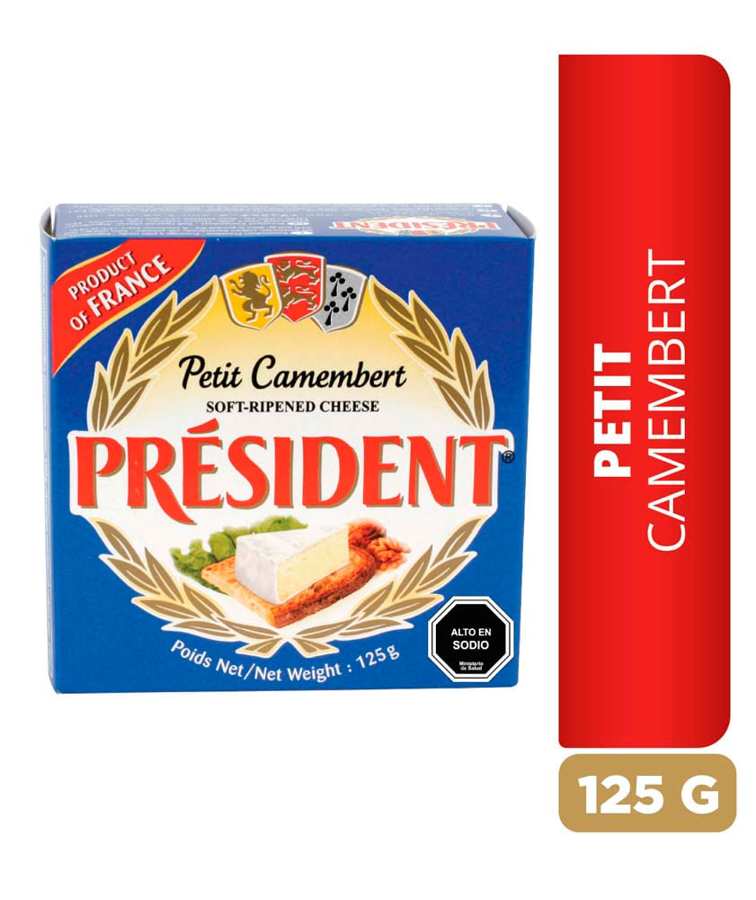 Queso Camembert President 125 Gr