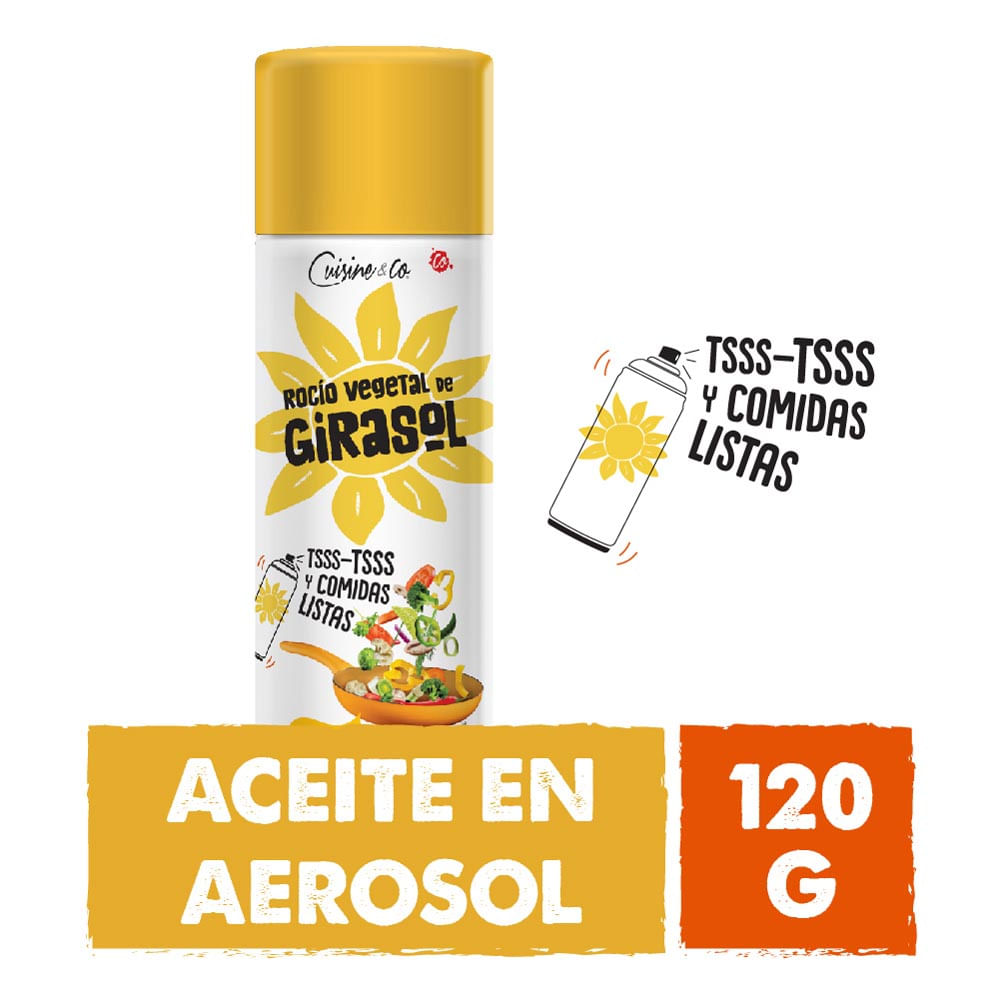 Aceite De Girasol 120 Grs Cuisine & Co.
