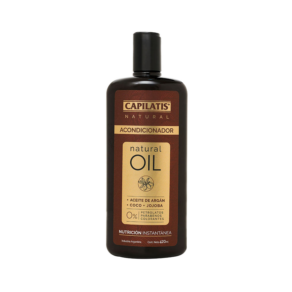 Acondicionador Natural Oil Nutrición 420 Ml Capilatis