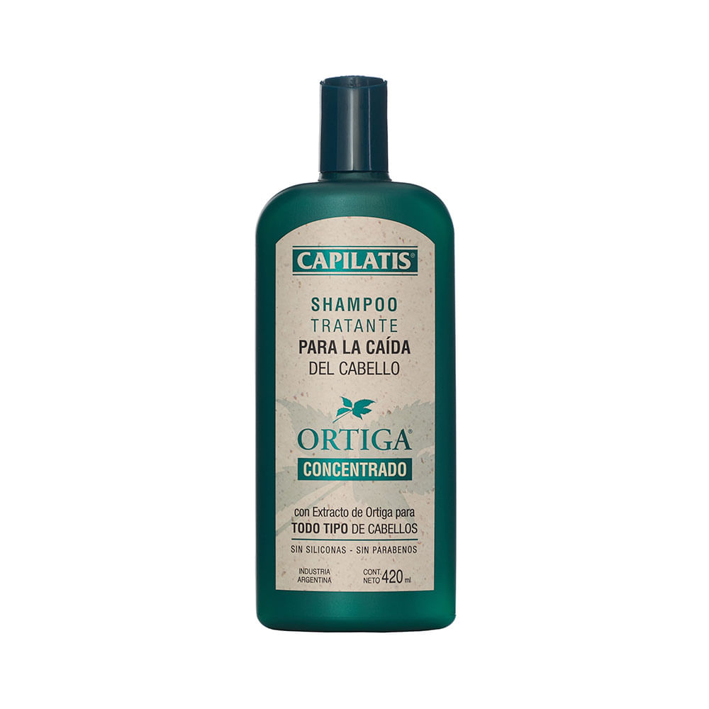 Shampoo Tratante Anti-Caída Ortiga Concentrado 420 Ml Capilatis