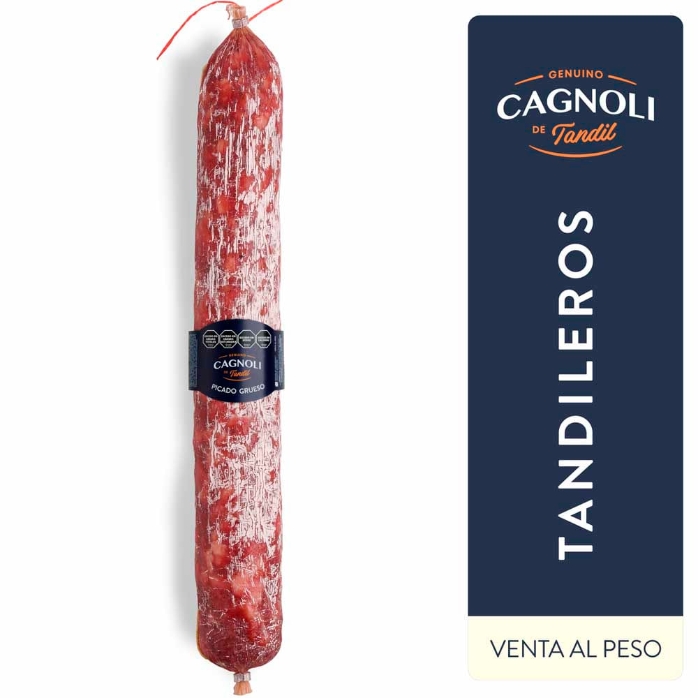 Salame Bastón Picado Grueso x 1 Kg Cagnoli