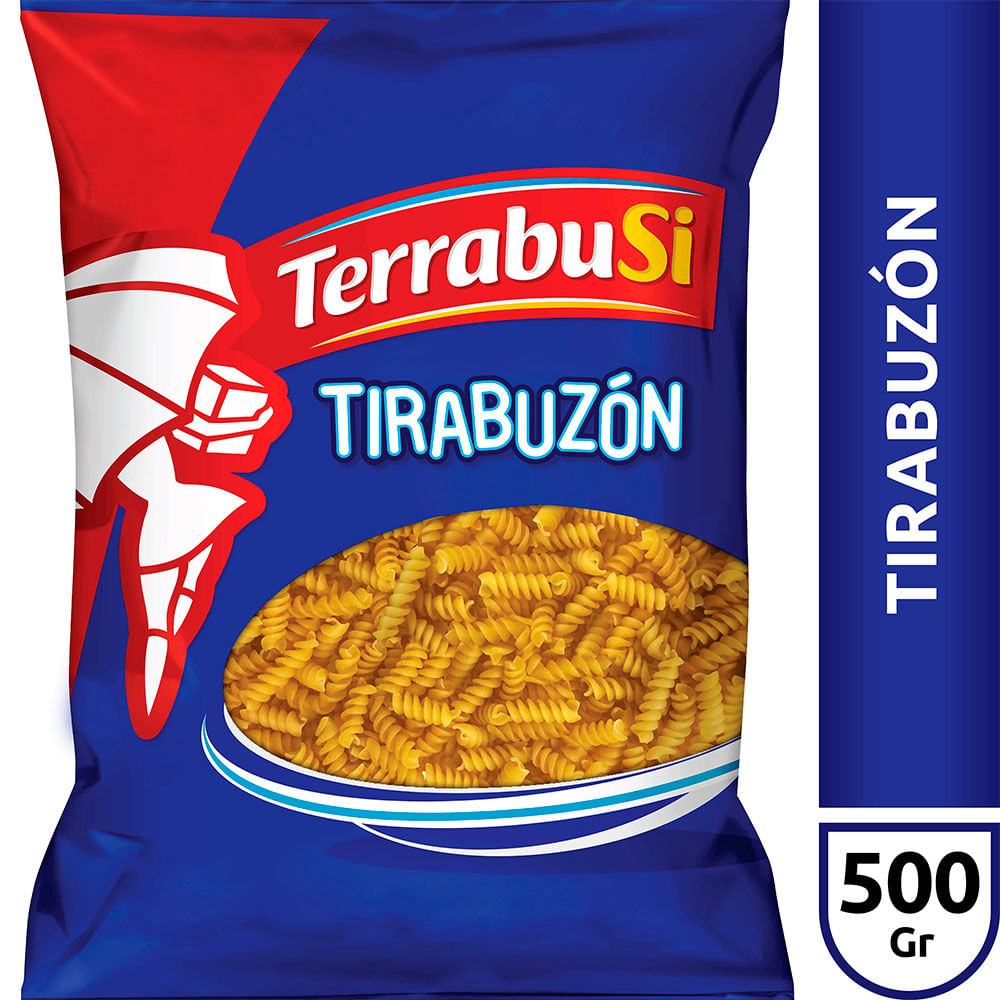 Fideos Tirabuzón 500 Grs Terrabusi