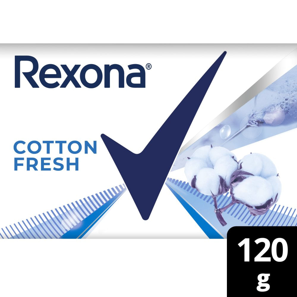 Jabón de Tocador Cotton Fresh 120 Grs Rexona