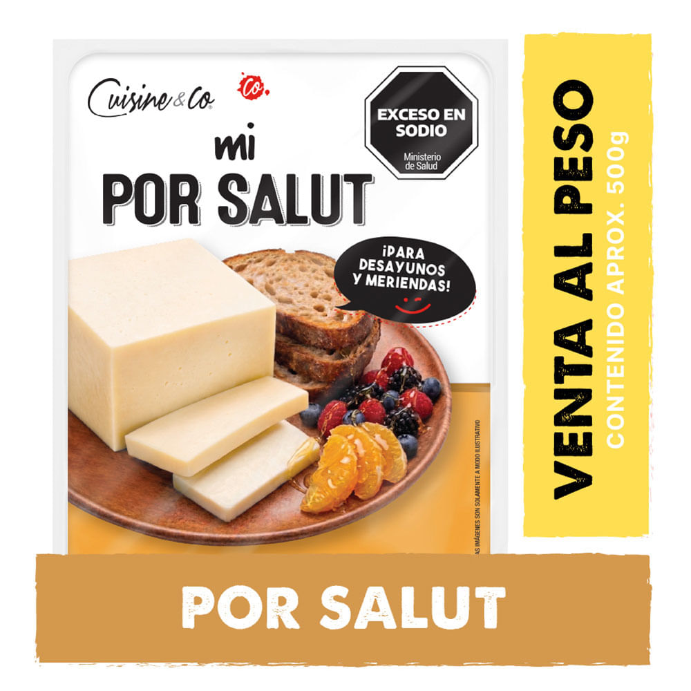 Queso Por Salut x 0.5 Kg Cuisine y Co