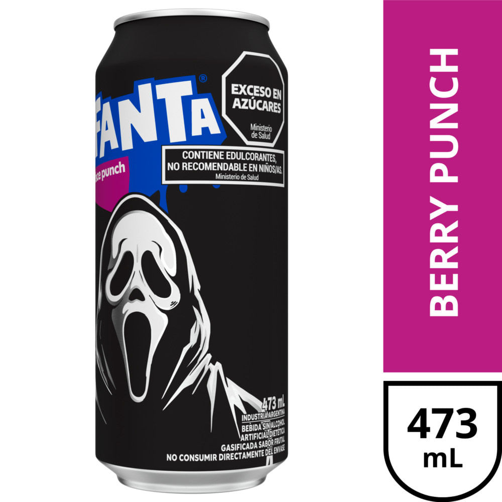 Gaseosa Fanta Misterio Ghost 473cc