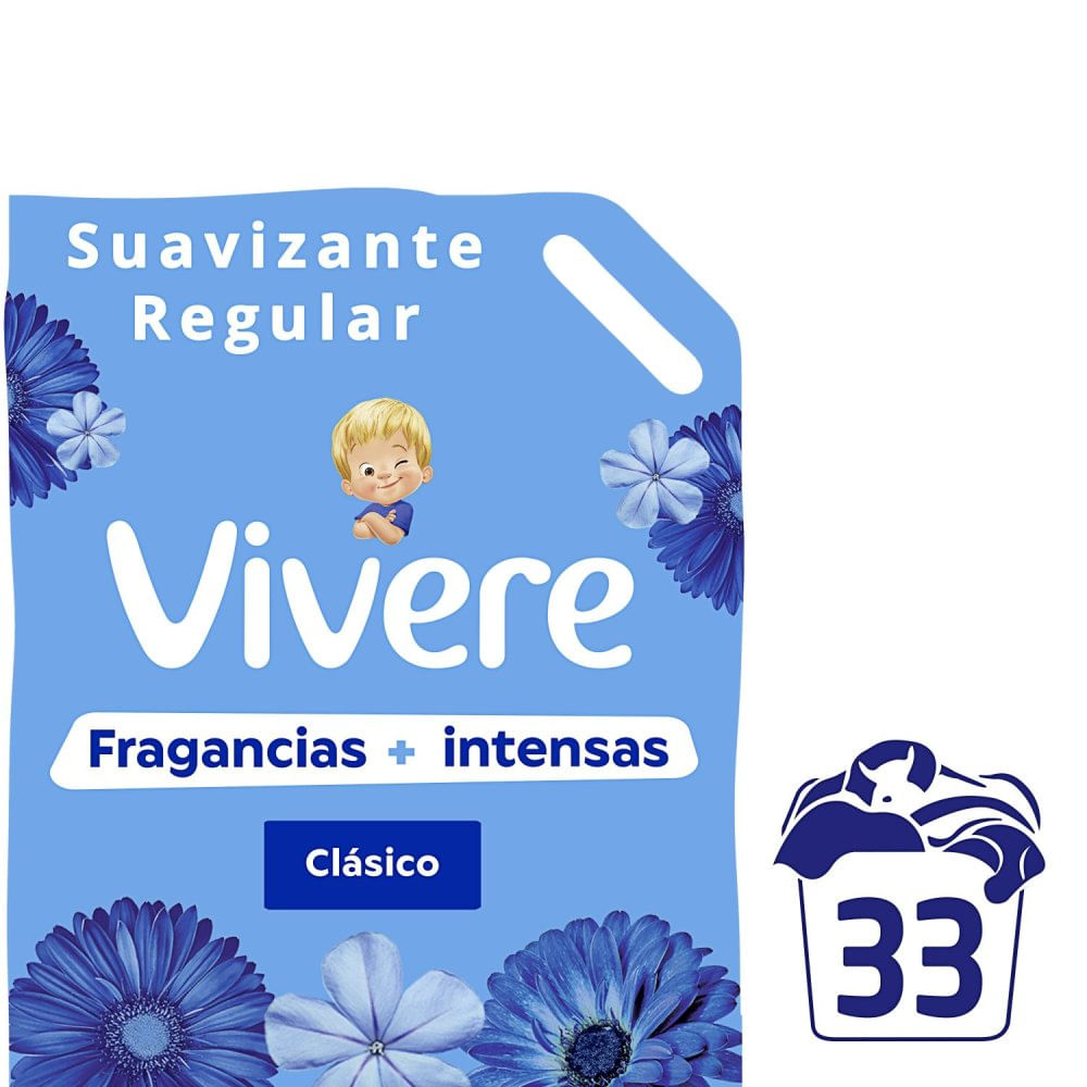 Suavizante para Ropa Clásico 3000 Ml Vivere