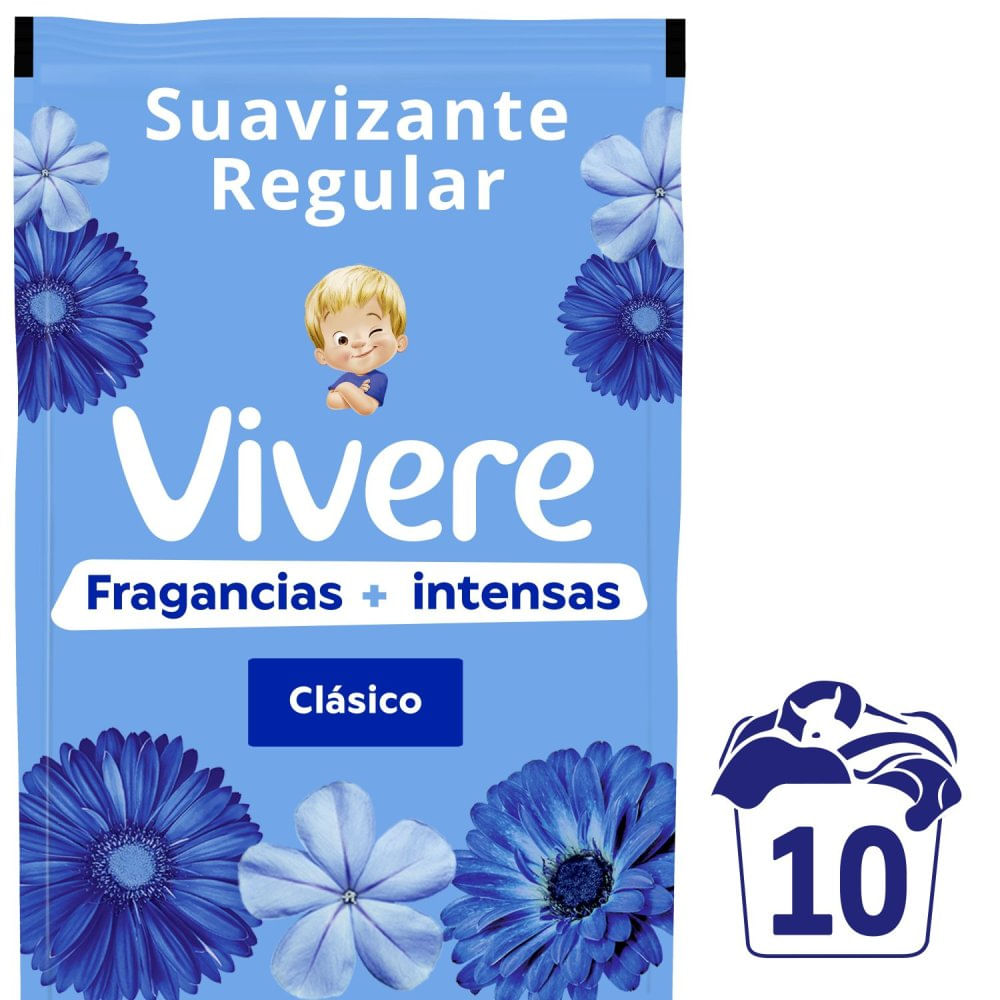 Suavizante Clasico Mas Intenso Dp 900ml Vivere