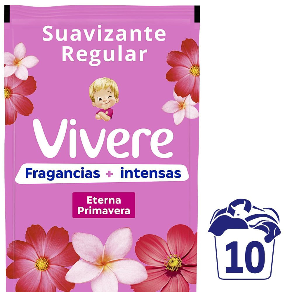 Suavizante para Ropa Eterna Primavera 900 Ml Vivere