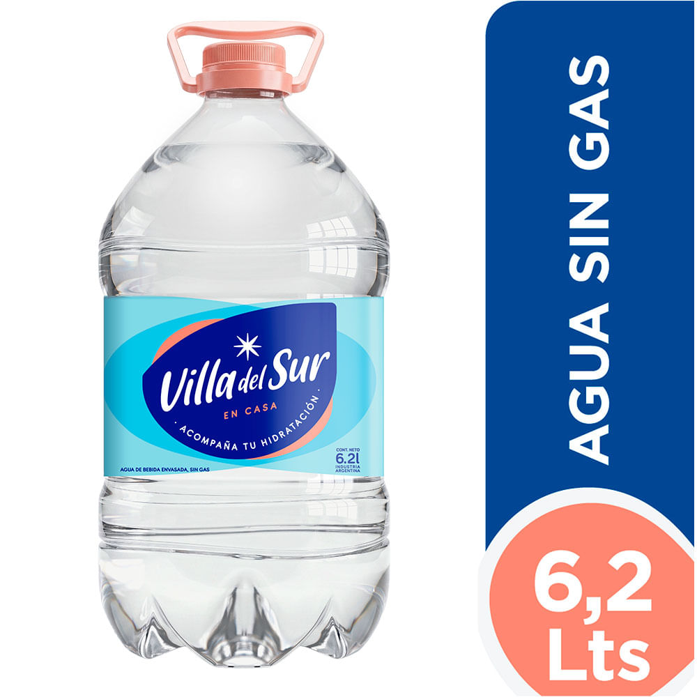 Agua Sin Gas 6.2 Lts Villa del Sur