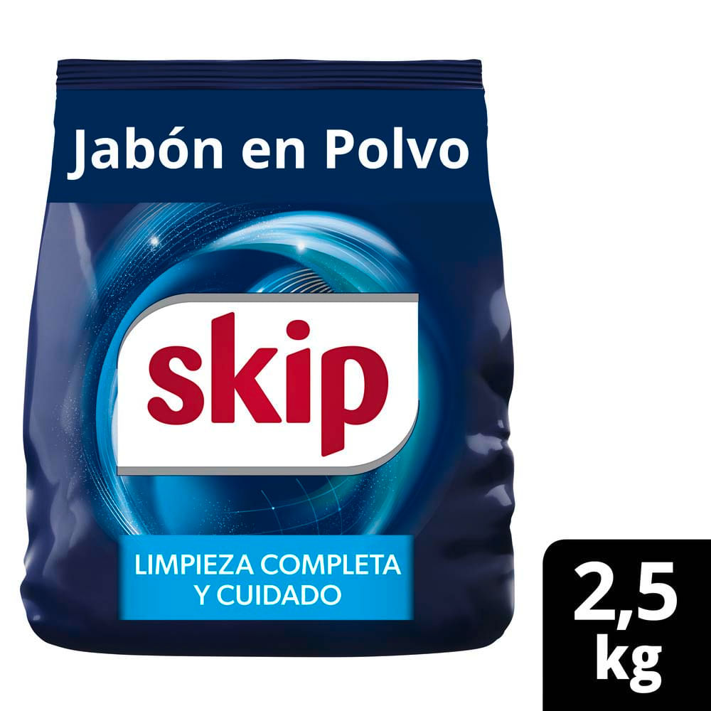 Jabón en Polvo Bio-enzimas 2,5 Kg Skip