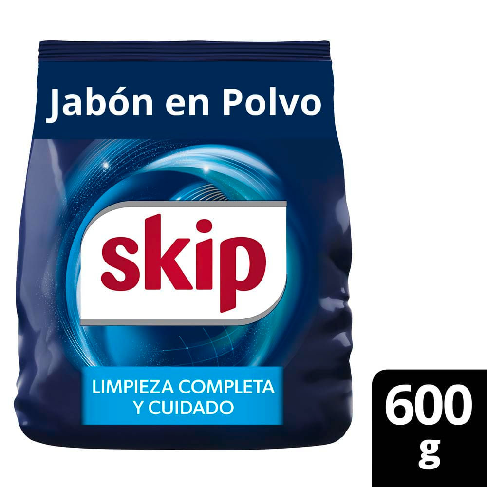 Jabón en Polvo Bio-enzimas Original 600 Grs Skip