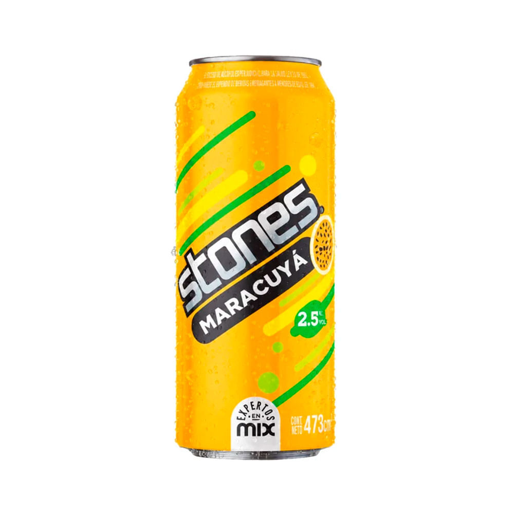 Cerveza Stones Rubia Maracuya 473ml