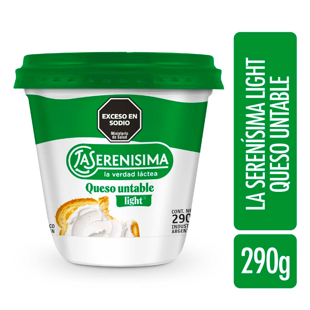 Queso Crema Blanco x 290 Grs La Serenísima Clásico